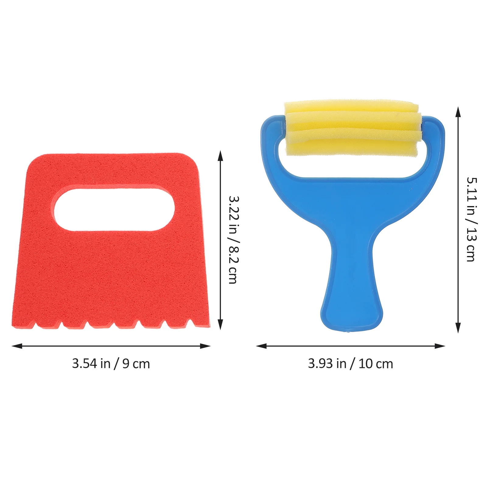 

1Set Painting Brush Scraper for Kids DIY Drawing Tool Professional Scraping Brush for Kindergarten Art Activities