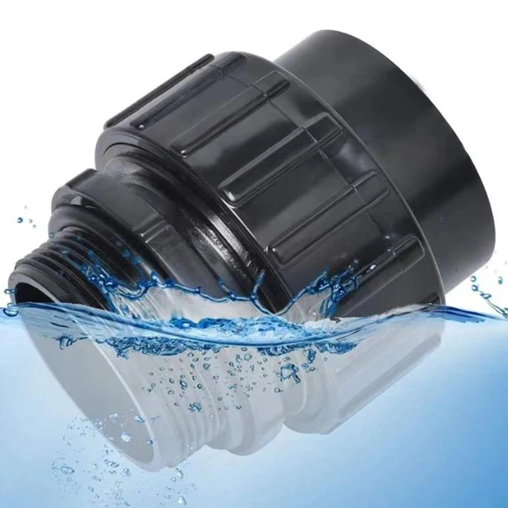 

Pool System Connector 2PC Pipe Connector Easy Installation Improved Flow Design Robust Construction For Pool Systems