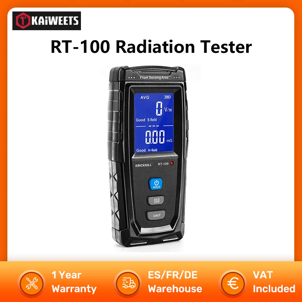 RT Digital EMF-Messer im Test: Warum der KAIWEETS RT-100 für mehr Sicherheit sorgt