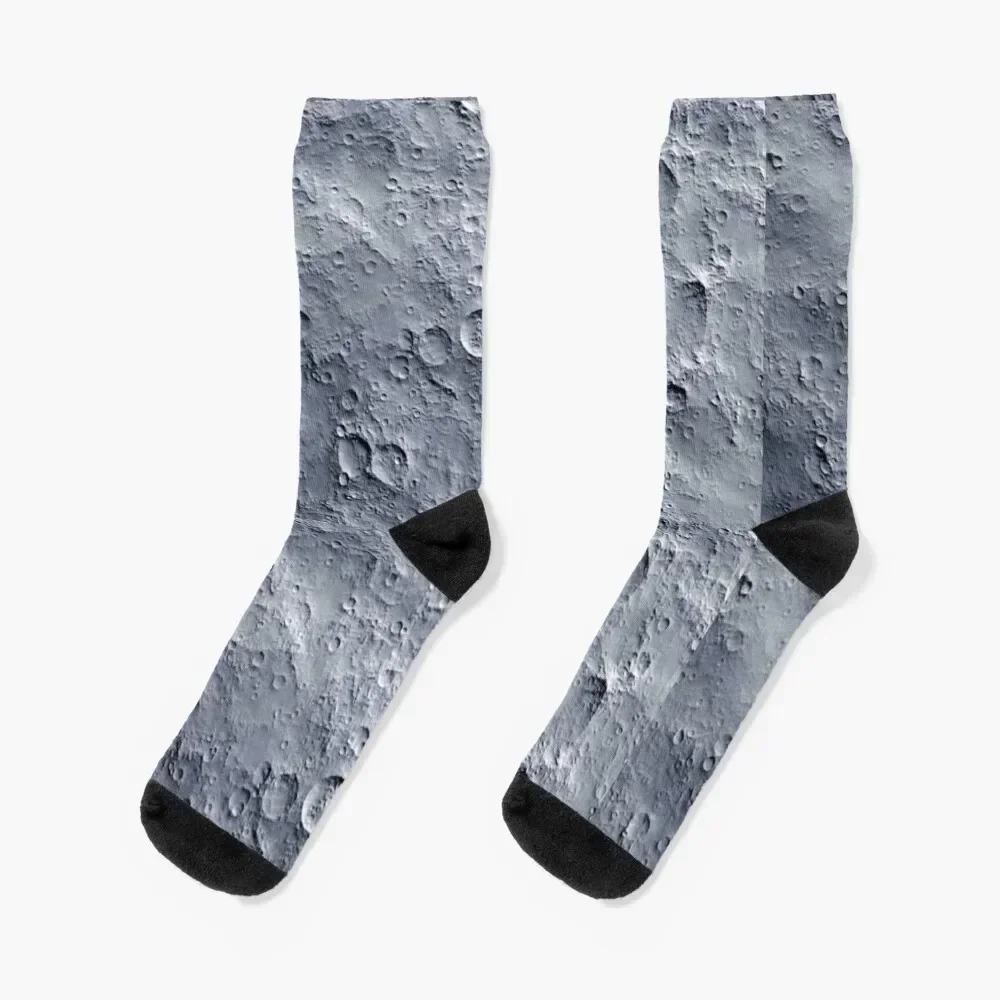 Lunar surface Socks christmas gifts kids Socks For Girls Men's