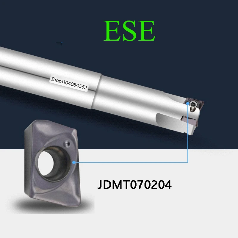 

CNC ESE07 ESE Round Nose Toolholder seismic defences Small diameter milling cutter rod 90 degree right angle inserts JDMT070204