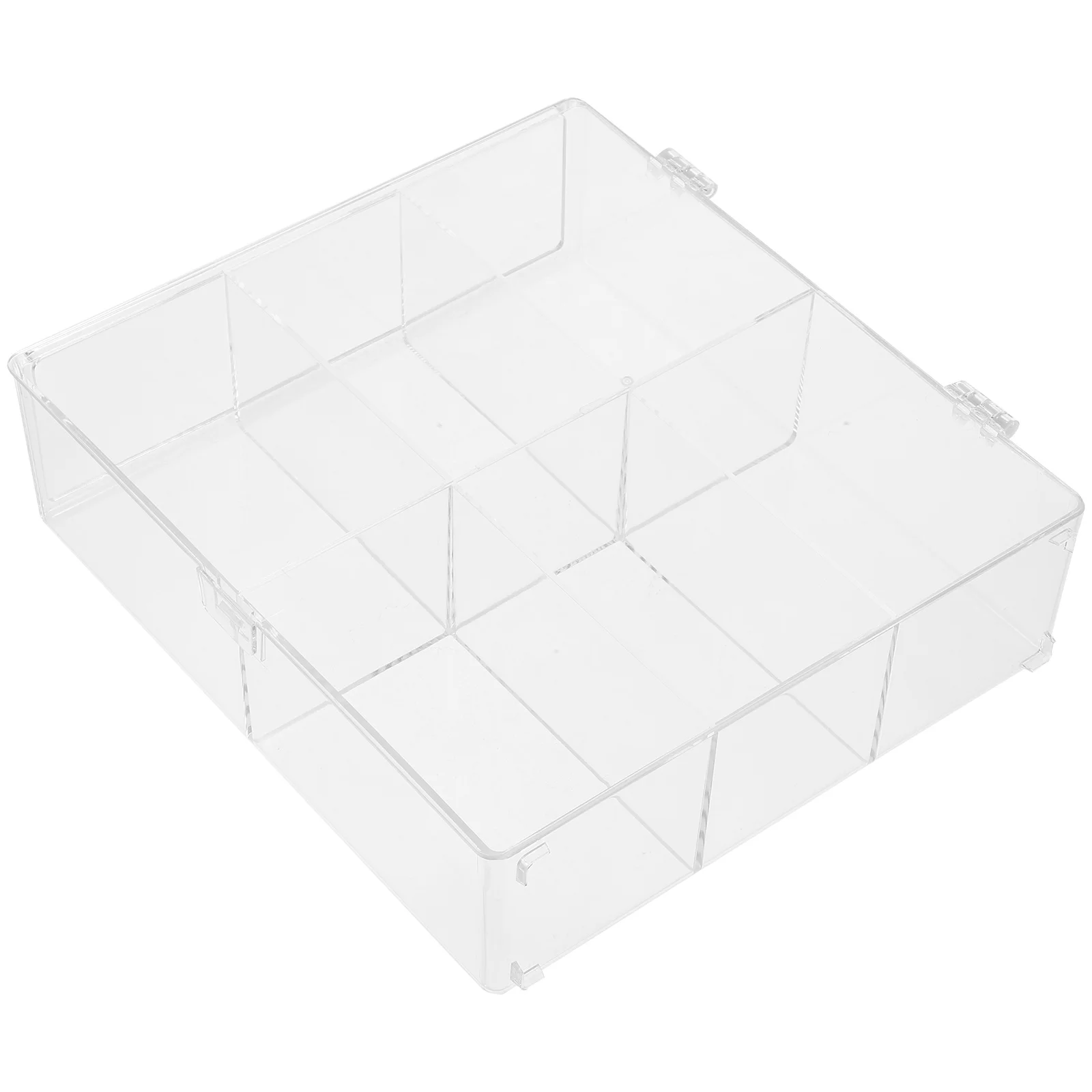 

Multipurpose Clear Storage Box for Cards Photos Coins Stationery Index Card Storage Case Organizing Box Home Office School