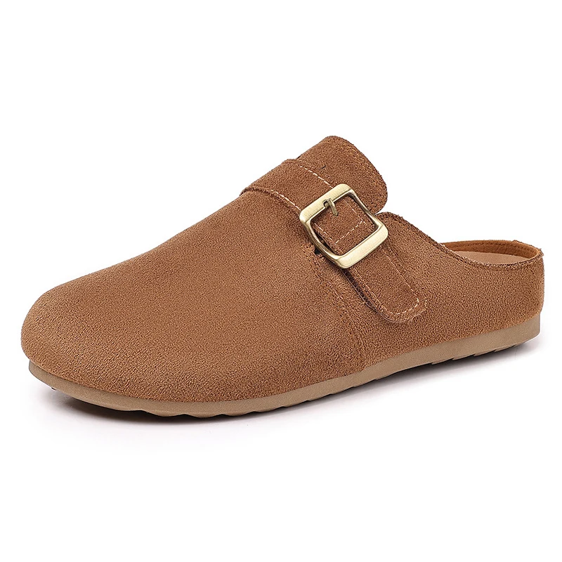 Fashion Outdoor Women's Slippers Flat Mules Slippers For Ladies Antislip Woman Sandals Summer Woman Shoes 2026 Internal Increase