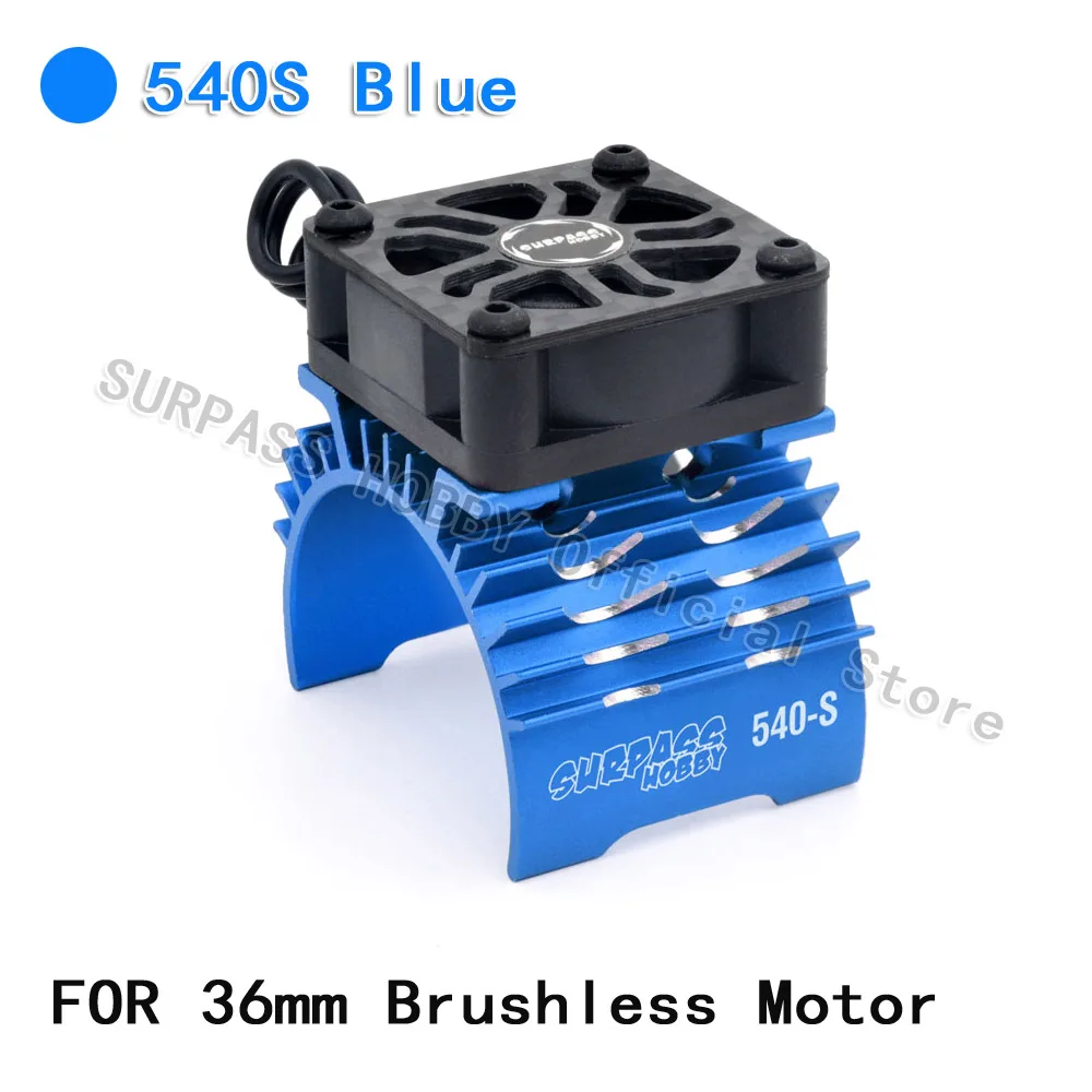 OVERTREFFEN HOBBY 36mm 40-42mm 55-58mm Borstelloze Motor Koelventilator Houder voor 540 550 3650 3660 4268 4274 1/10 1/7 1/8 1/5 RC Auto
