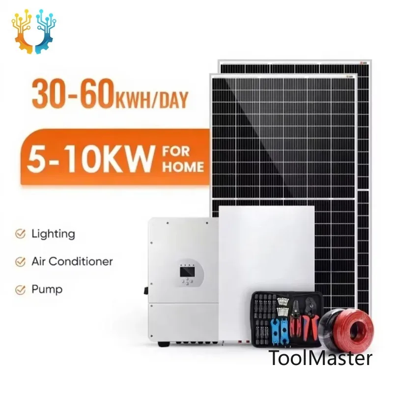 

【2026】Jinko Solar Panels New Arrival 5KW 10KW 15KW 20KW 25KW 30KW Solar Panel System For Houses 220V Solar Energy Storage System