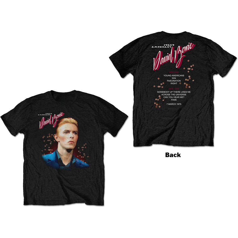 Mick Rock Photo Collage David Bowie T-Shirt Cotton Graphic Tee Men Women Summer Streetwear