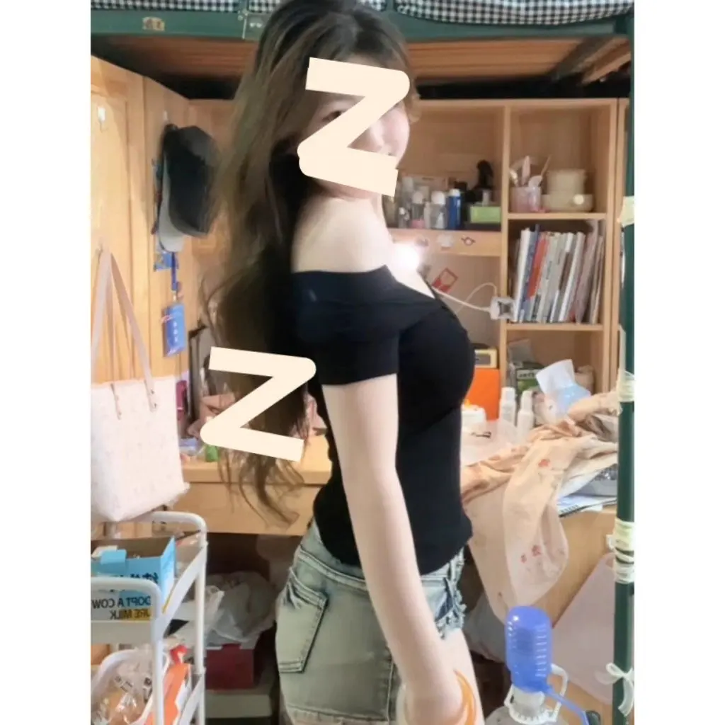 

Spring Dress Hot Girl T-Shirt Women's Fashion Casual Top for Ladies