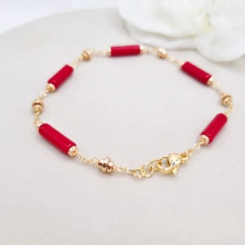 سوار السيدات المرجان الأحمر، #4