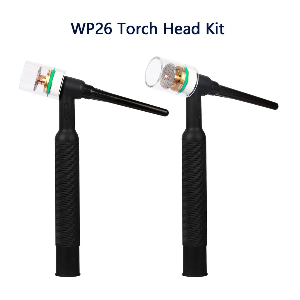 Testa della torcia per saldatura TIG WP17 WP18 WP26 raccordi ad arco di argon Lente del gas Ugello a tazza di vetro per accessori per torcia