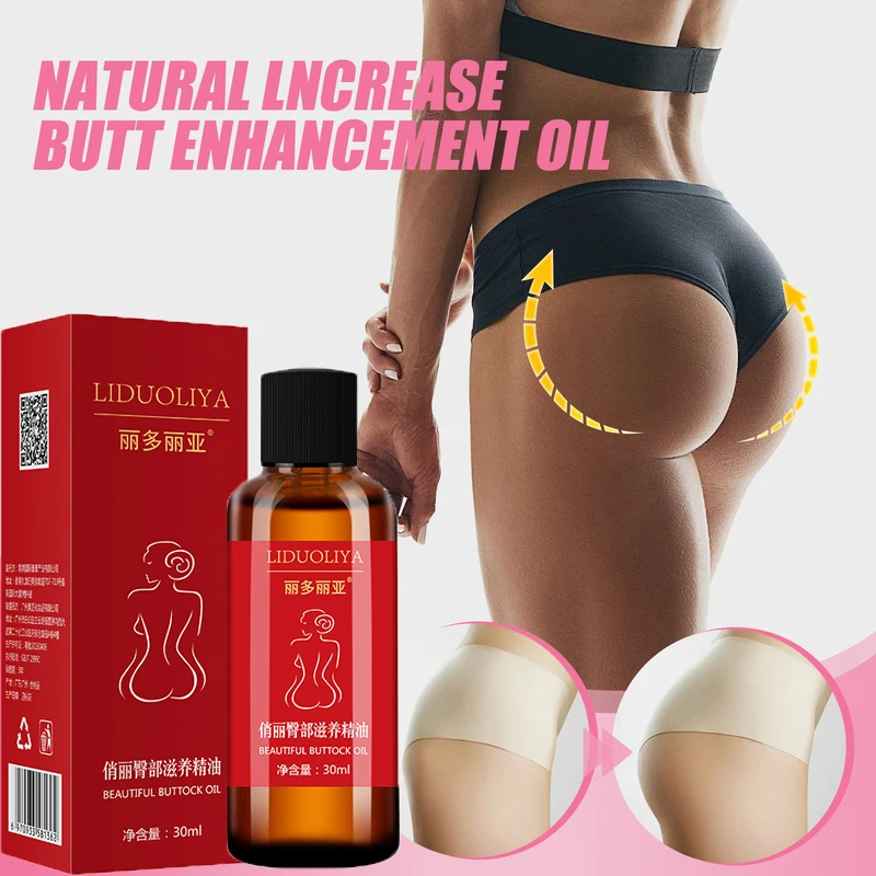 Grande bunda realçador óleo essencial eficaz hip nádega ampliação corpo massagem produto hip levantar bunda beleza óleo cuidados com o corpo