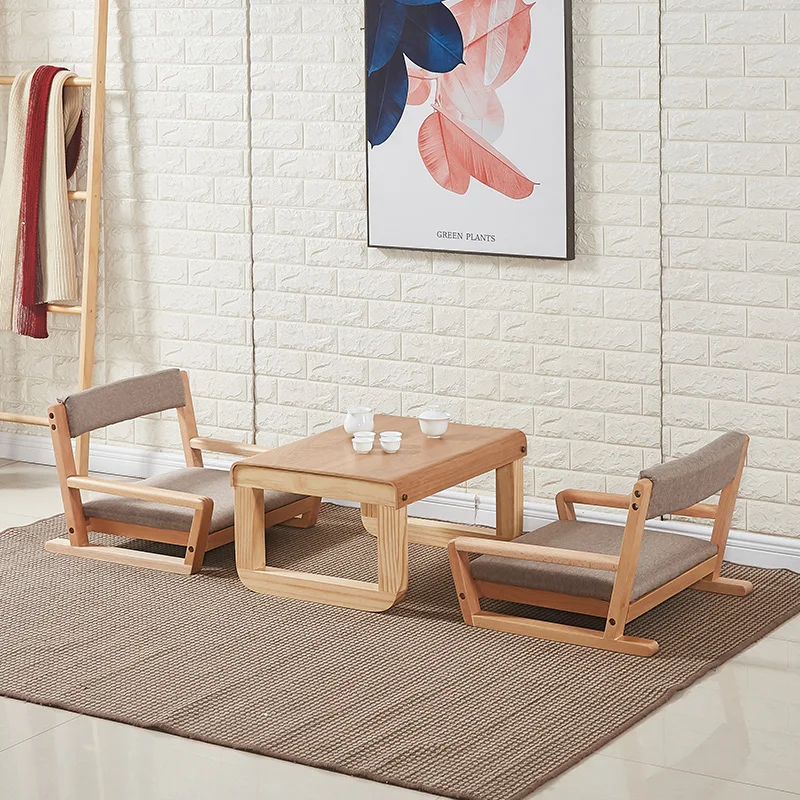 Bed legless chair, tatami backrest chair, Japanese lazy chair, tatami chair, and room chair, tatami chair