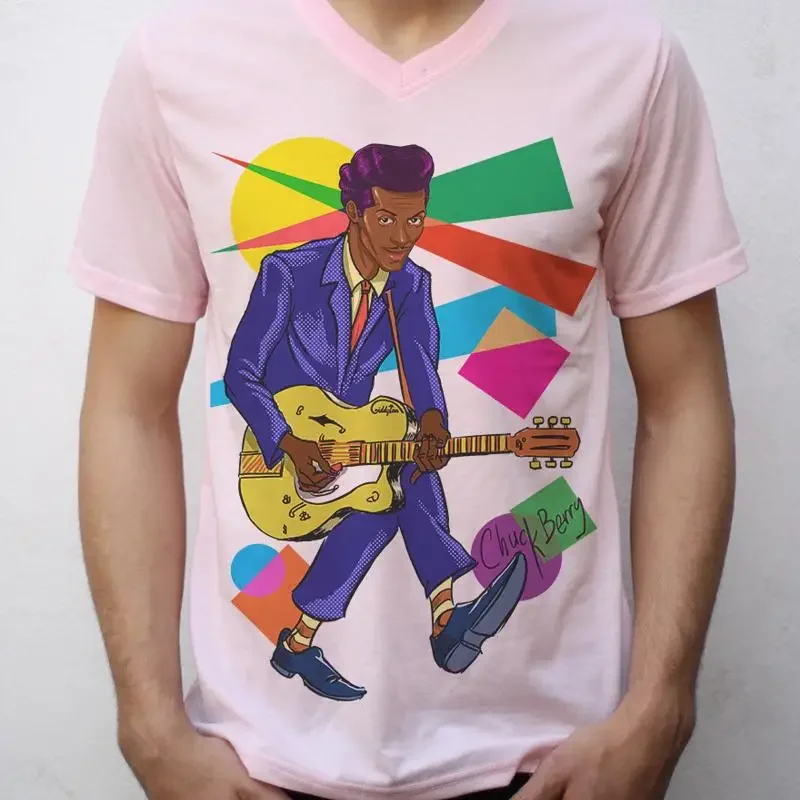 Chuck Berry T shirt Artwork