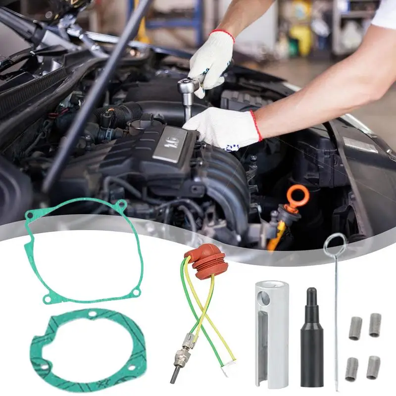 Ceramic Car Glow Plug Repair Kit 12V 2KW 5KW Car Air Diesel Parking Heater Repair Parts For Car Truck Boat Glow Plug Repair