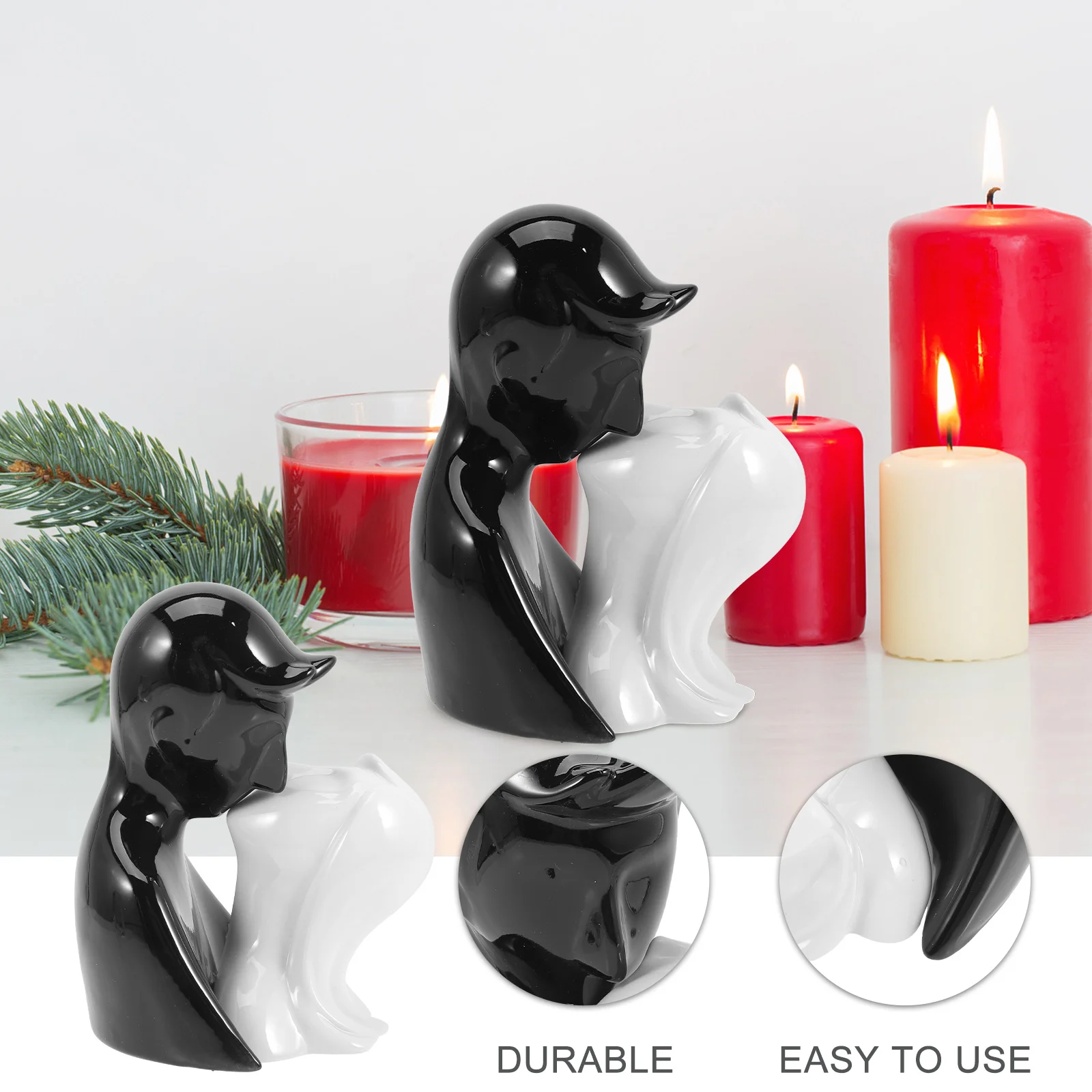 

Couples Room Decor Ceramic Figurine Decoration Figure Sculpture Statues for Home