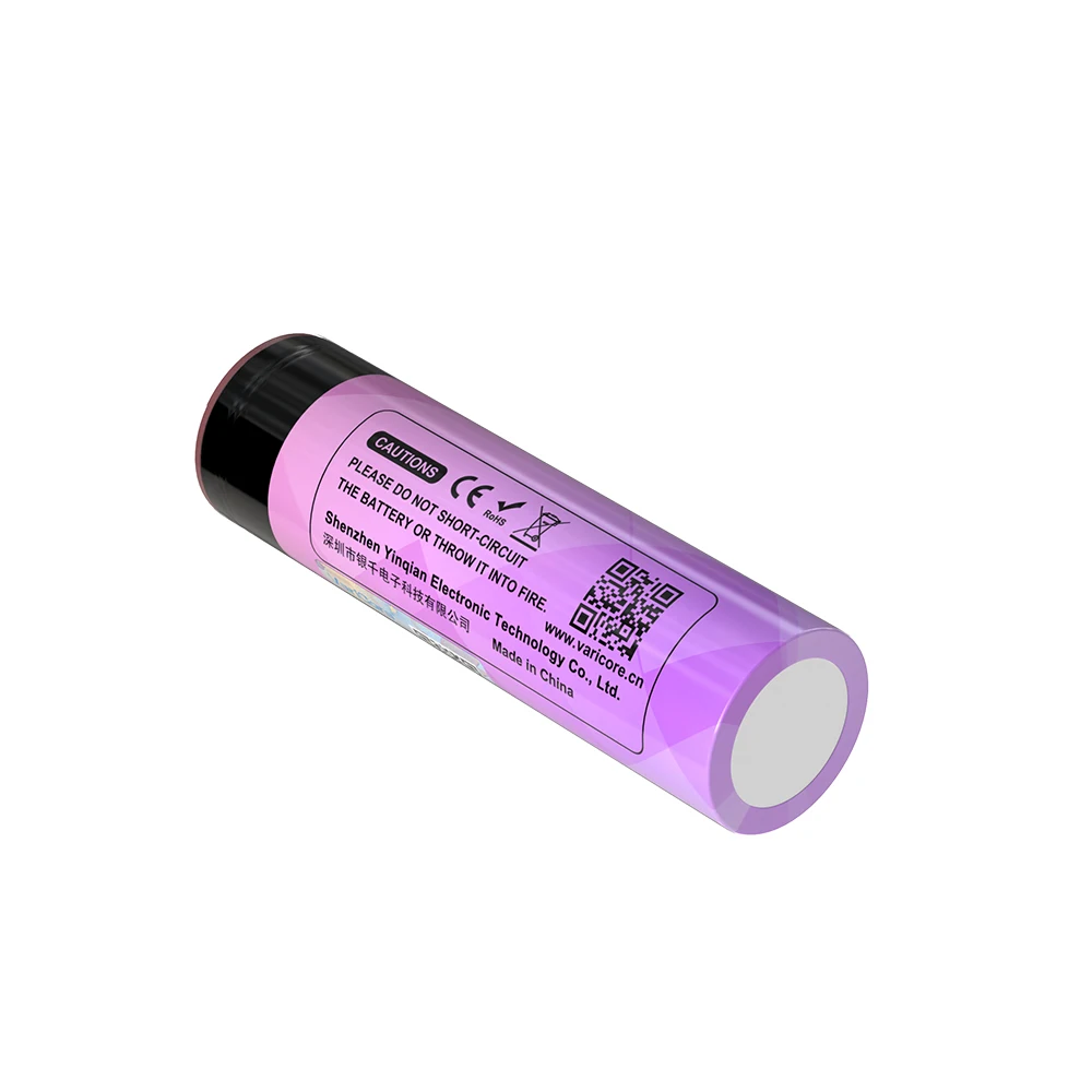 VariCore VC-1836 18650 With TiP 3.7V 3600mAh Large Capacity Rechargeable Lithium Battery for Flashlight and Power Equipment/etc