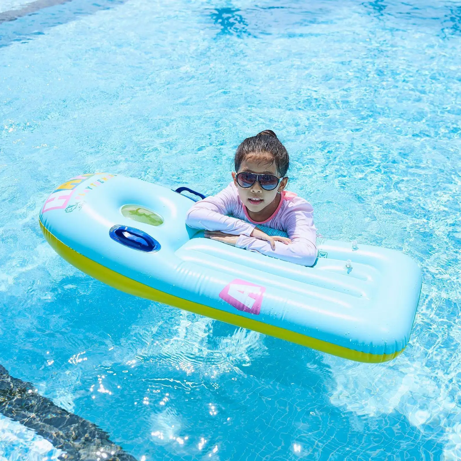 Hamaca de agua para niños, tubo de anillo de natación, flotador inflable de agua para niños, círculo de natación, piscina, bañera, juego de agua, tubo de natación