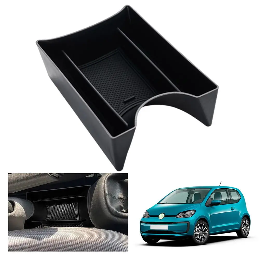 for VW Up / Seat Mii / Citigo 2013 2014 2015 2016 2017 2018 2019 2020 2021 Center Console Armrest Storage Box Accessories F5N4