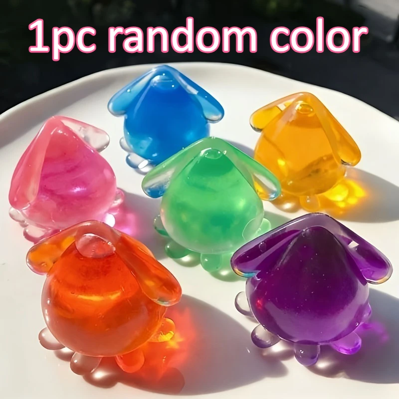 Squishy Octopus Maltose Fidget Speelgoed Zachte Kawaii Mini Calamari Fidget Squishes Leuke Anti-stress Inktvis Zintuiglijk Speelgoed voor Volwassenen Cadeaus