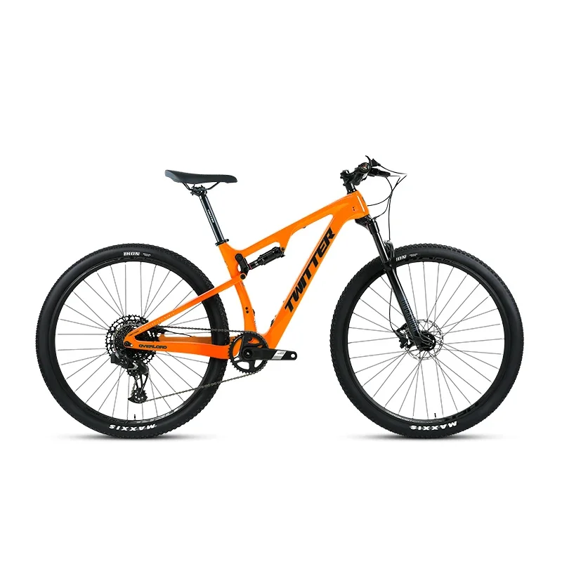 2024 TWITTER Wheel Peak Wireless Transformer EDS-13 Speed Full Suspension Carbon Mountain Bike 27.5/29*15/17/19/21cm велосипед