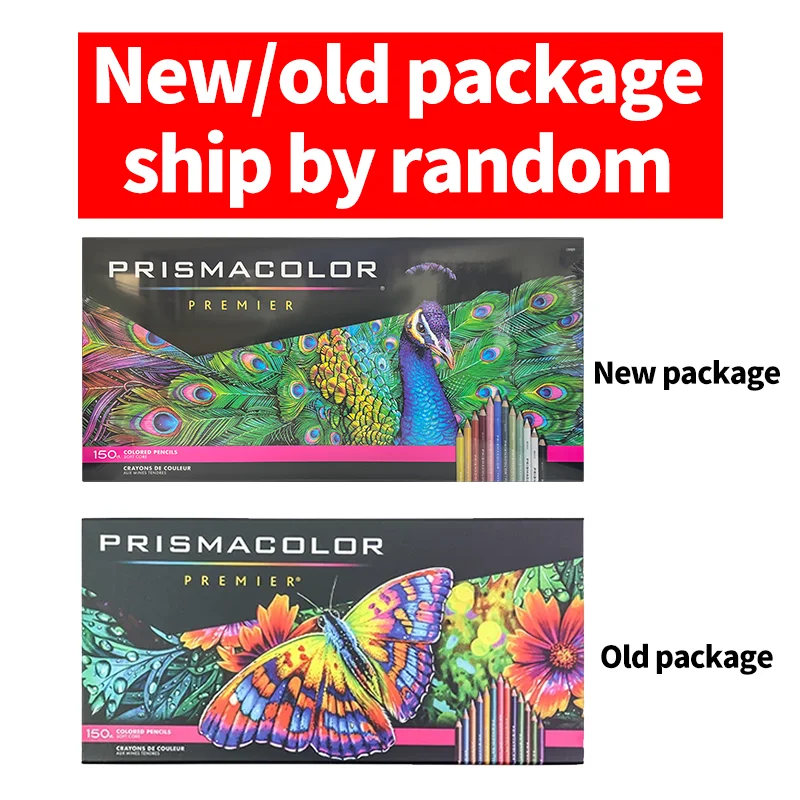 PRISMACOLOR 전문 유성 색연필 24/36/48/72/132/150 색상 Lapis de cor 색연필 아티스트 드로잉 용품