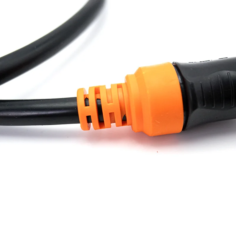 في الهواء الطلق 20A Pantalla Led كابل خارجي 0.8 متر 2.5ft Led فيديو جدار Led عرض لوحة الشاشة ربط سلك كابل 3x2.5mm2