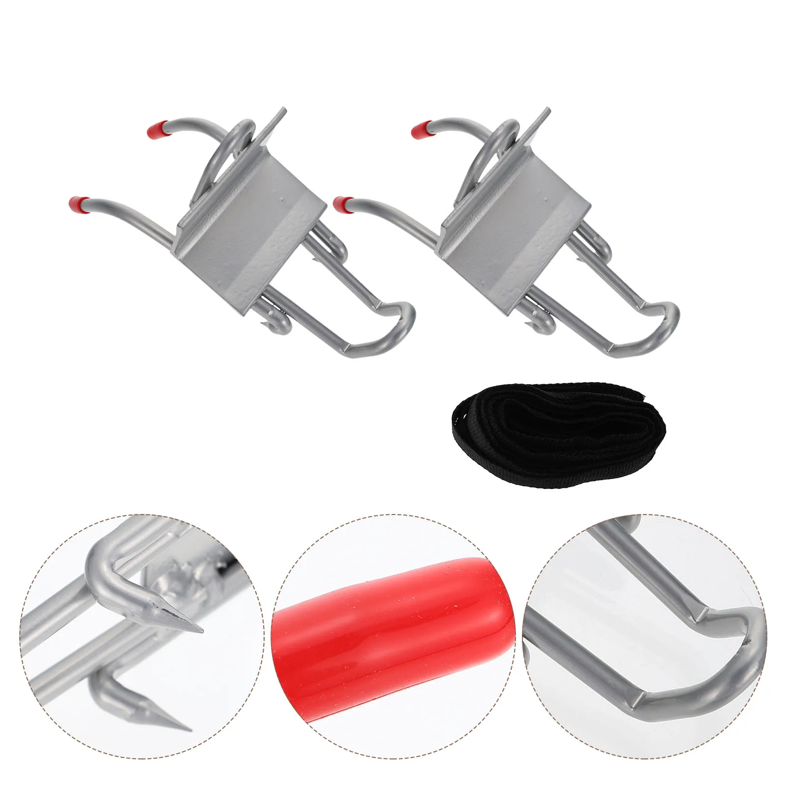 

1 Set Carbon Steel Tree Climbing Spikes Non-Slip Tools Claw Style Gear Durable Safety Equipment For High Altitude Work