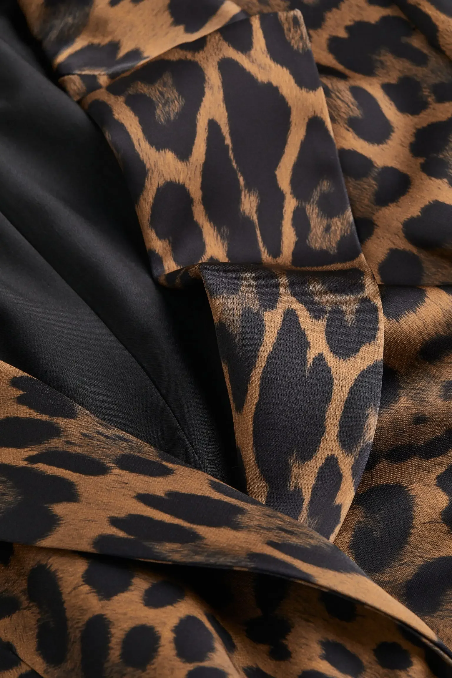 Casaco e calça formal estampado leopardo feminino, escritório de negócios