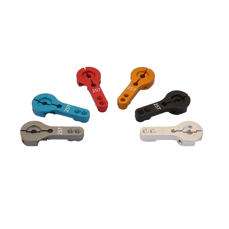 

Сервопривод Сервопривод Металлический поворотный рычаг 25T Металлический коромысло Модернизированная версия Двойное отверстие с замком Простота в использовании 10 X 18 X 10 см