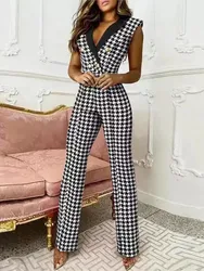 New women's jumpsuits 2024 spring autumn new long-sleeved slim professional jumpsuits elegant and elegant jumpsuits