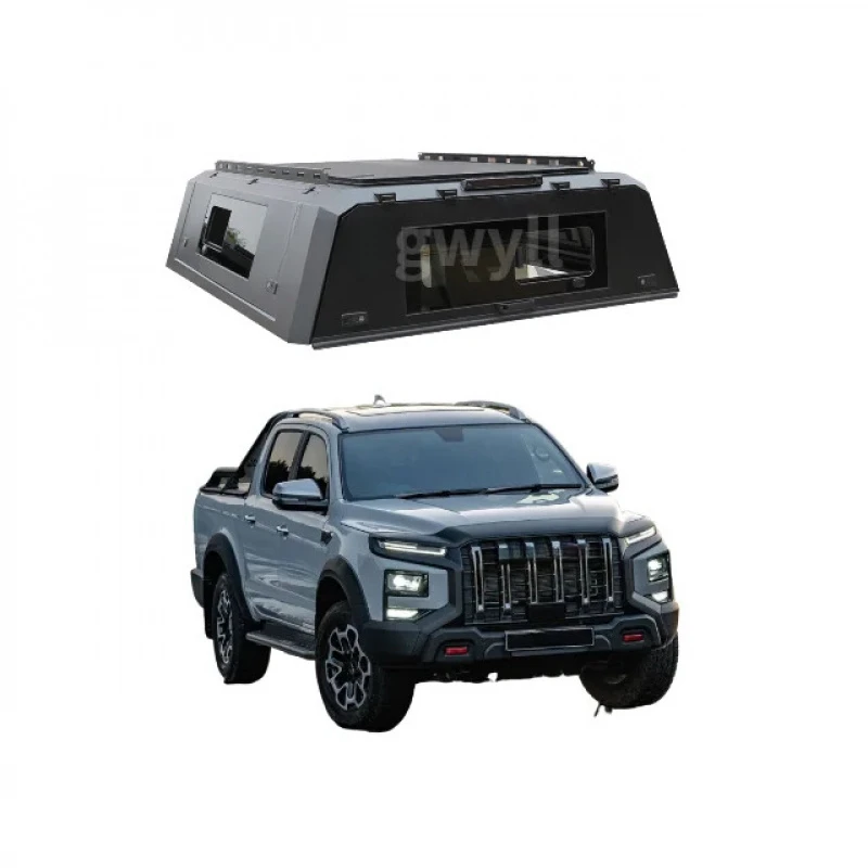 

Customized Aluminum Truck Cap JAC T9 T6 T8 Smartcap Universal Cargo Canopy with Toolbox