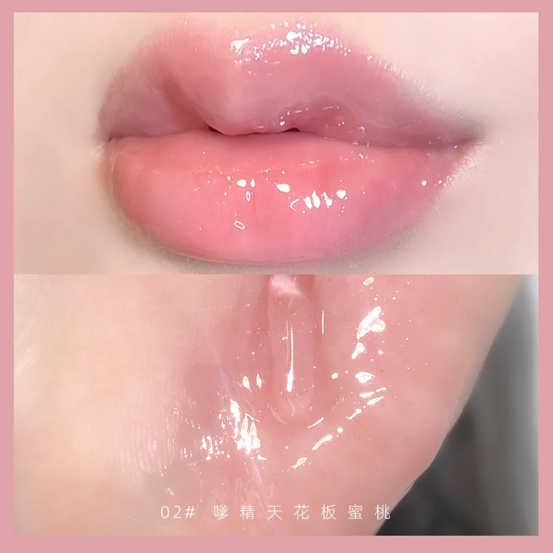 뷰티 메이크업 하이드레이팅 립 글레이즈 세트, 저렴한 립스틱, 학생 파티 거울, 보습 립 글로스, 신제품