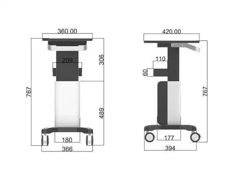 

Salon Tray Mobile Cart Tool Trolley Professional Household Multi-purpose Wheels Organizers Trolleys Hairdresser Rollers