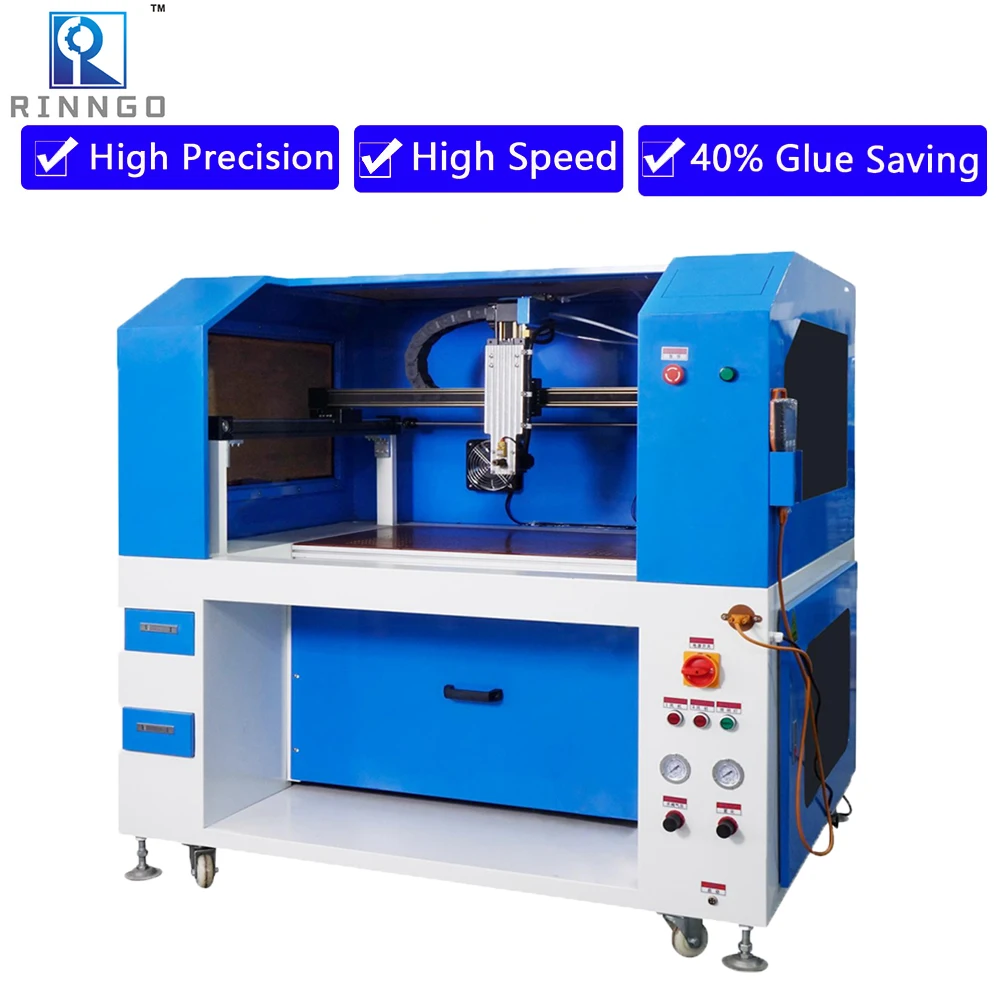 Paper Bag Shoe Sole Acrylic Sleeve White Glue Water Based Hotmelt Coating Applicator Spray Glue Dispensing Machine