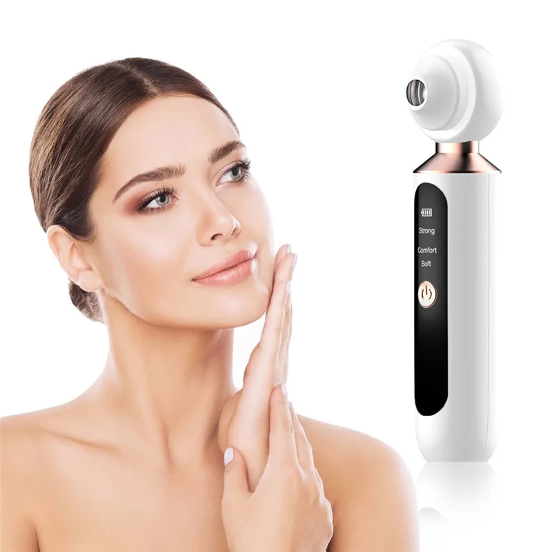 

Electric Visual Face Black Head Remover LED Light Blackhead Facial Pore Remover