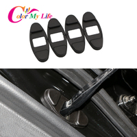 Car Styling for Nissan Qashqai J10 J11 X-Trail Xtrail Tiida Juke Teana Arm Buckle Decor Protect Door Lock Stopper Limiting Cover