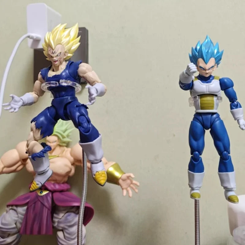 

In Stock Black Hole Toys & TK Dragon Ball Z SHF Super Saiyan SSJ Majin Vegeta Battle Damage Vegeta Anime Action Figure Collector