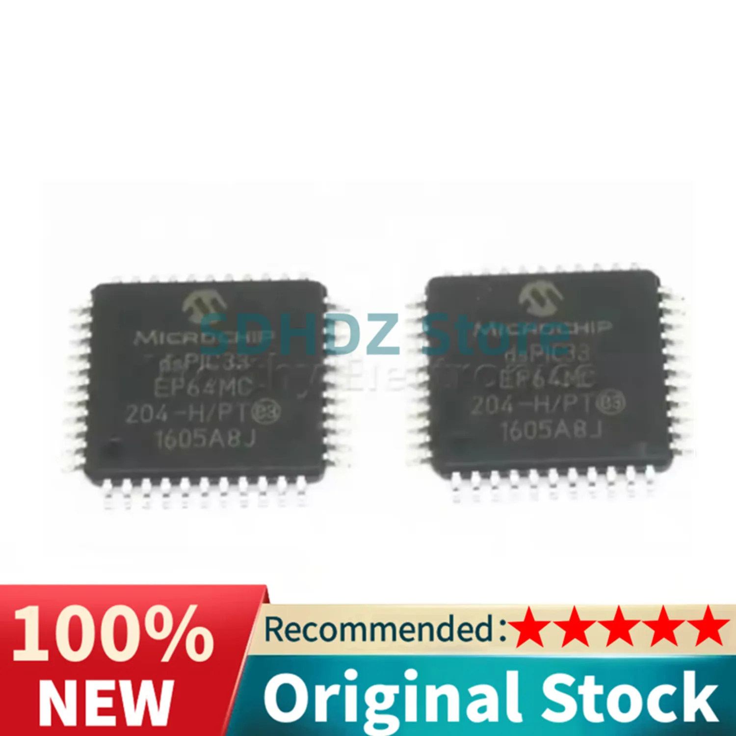 (5-10piece)100% New DSPIC33EP64MC204-I/PT DSPIC33EP64MC204 I/PT QFP-44 Chipset