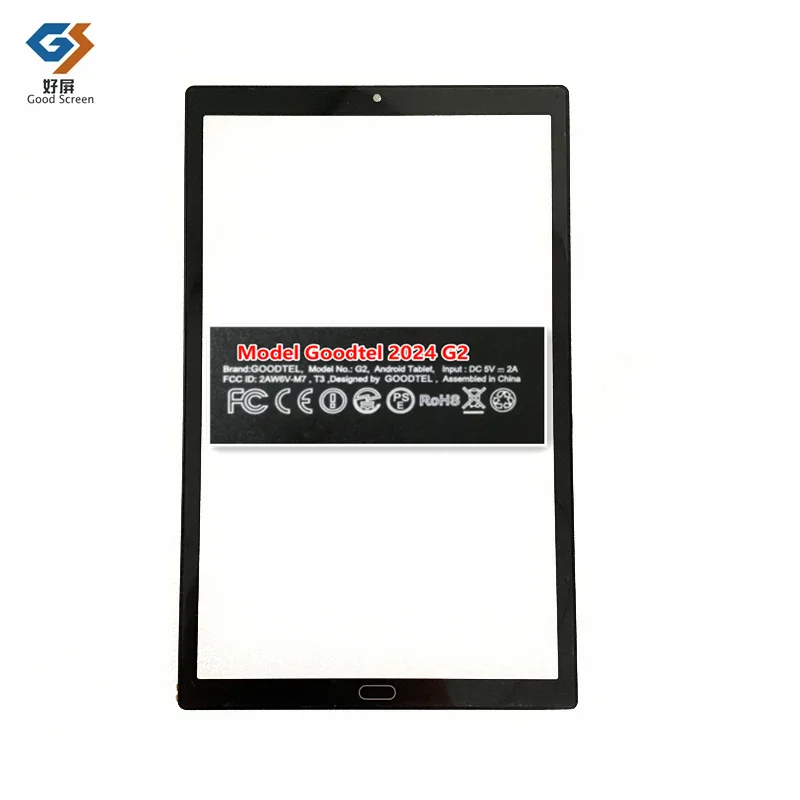 10.1Inch Black For GOODTEL G2 2024 Tablet PC Capacitive Touch Screen Digitizer Sensor External Glass Panel FCC ID 2AW6V-M7 T3