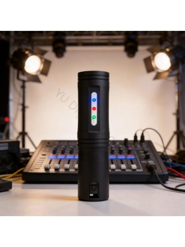 96BA 3Pin DMX512 Cable Tester for DMX512 Stage Lighting Lines, Handheld DMX512 Tester With Three Color Indicators for Cable