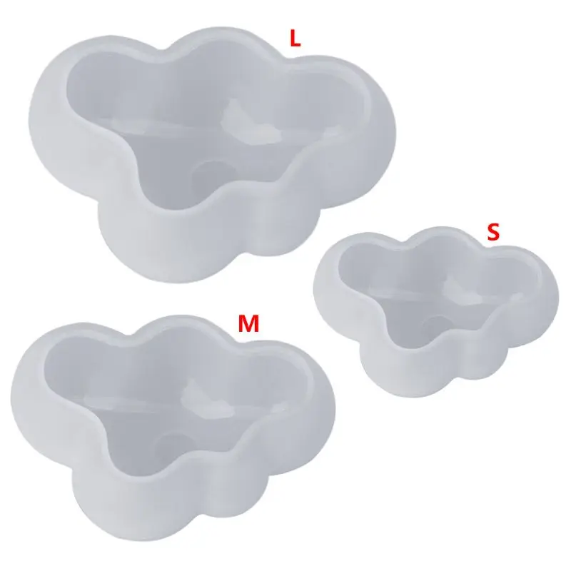 ZB91 3D-Wolken-DIY-Epoxidharz-Form, handgefertigte Schmuckherstellung, Silikonform, leicht zu lösen, für