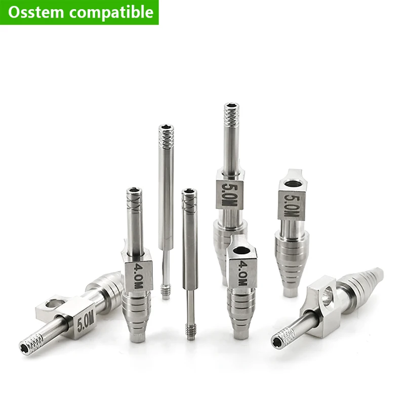 fit Osstem TS Compatible Open Tray Impression Coping Internal Hex Pick Up Transfer Coping Dental Lab Parts