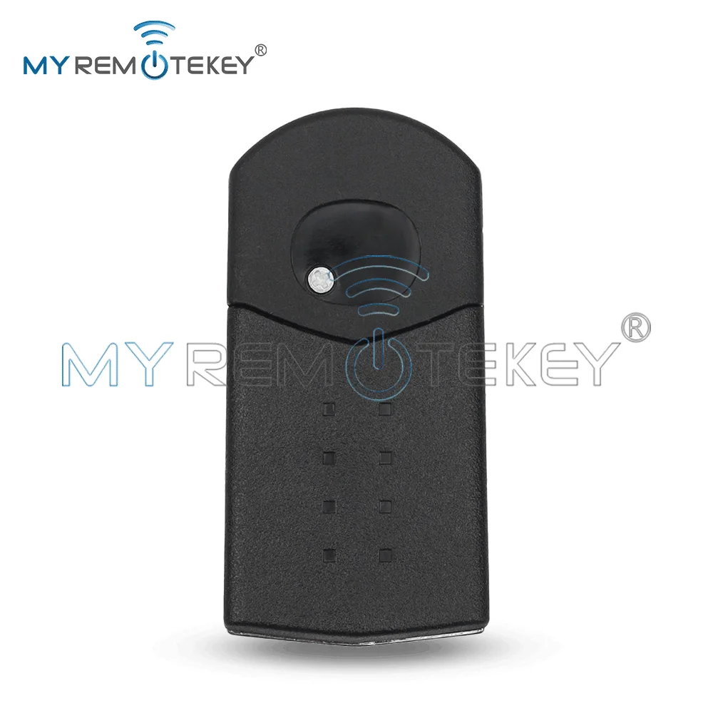 MYREMOTEKEY FCC SKE12501 BGBX1T478SKE125-01 Flip Key Shell Case 3/4 Button for Mazda 2 3 5 6 CX-7 CX-9 MX-5 Miata 2006-2015