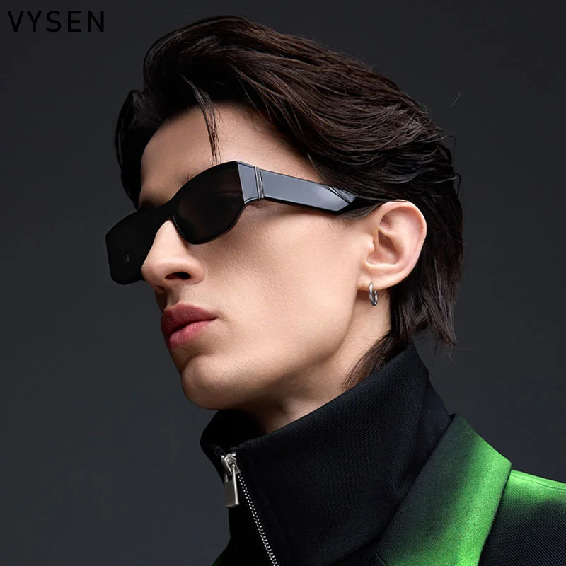 

Punk Oval Curved Frame Sunglasses Men Women 2024 Luxury Brand Design Vintage Sun Glasses Neutral Style Fashion Eyewear Shades