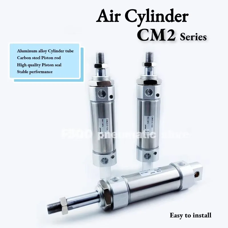 

CM2E20 CM2E25 CM2E32 CM2E40 CDM2E20 CDM2E25 CDM2E32 CDM2E40-10-15-25-35-50-75-100-125-10A-25A-50A-75A-100A Air Cylinder CM2 CM2E