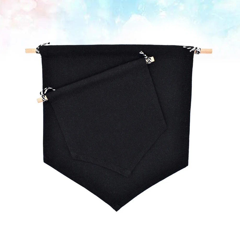 2 Pcs Pennant Banner Hanging Badge Pin Wall Display for Brooch Boutonniere Pins