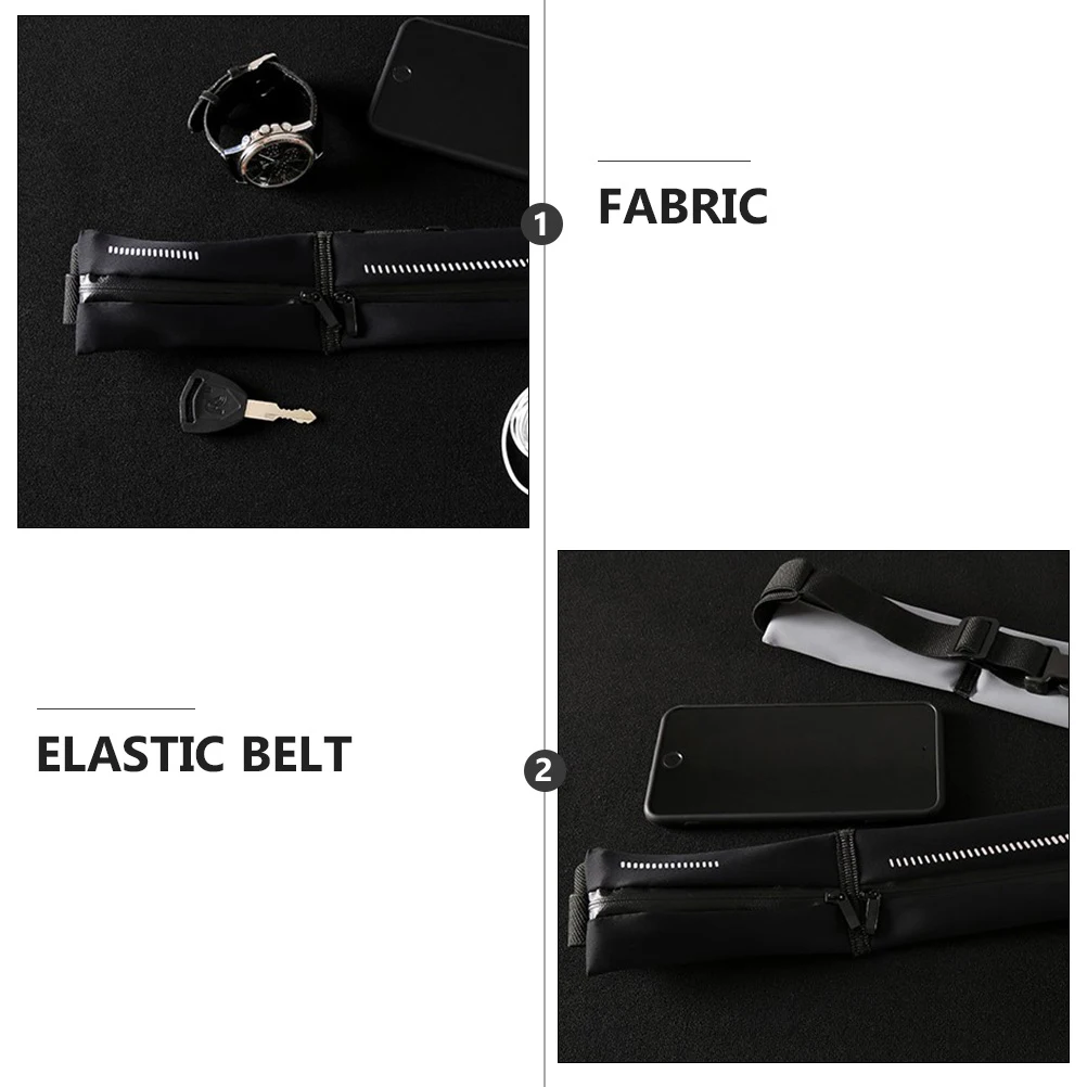 

Ultra Thin Waterproof Sports Waist Bag Phone Storage Belt For Running Gym Jogging Biking Outdoor Pack