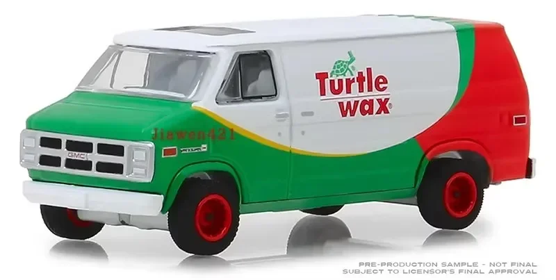 1:64 Turtle Wax - 1983 GMC Vandura Diecast Metal Alloy Model Car Toys For Gift Collection