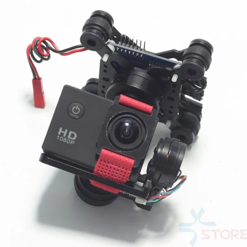 3*Axis assembled Brushless Gimbal Frame With Motors & Storm32 Controlller for Gopro 3 4 Xiaomi Xiaoyi SJ4000 SJCAM FPV RTF Model