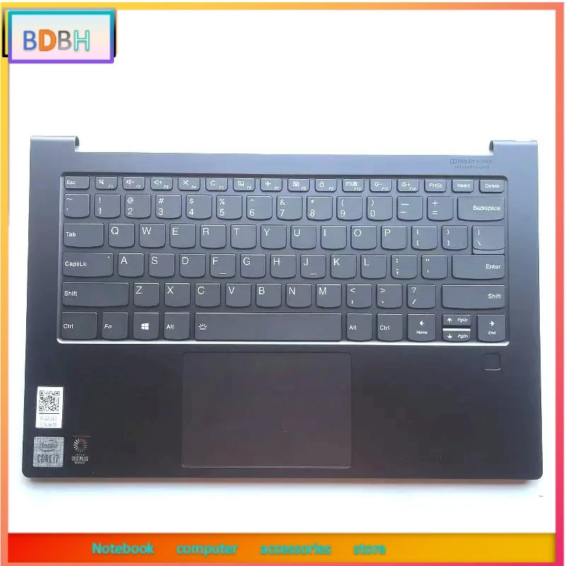 Yoga C940-14IIL C940-14 Palmrest Cover Backlit Keyboard Gray 14&034;