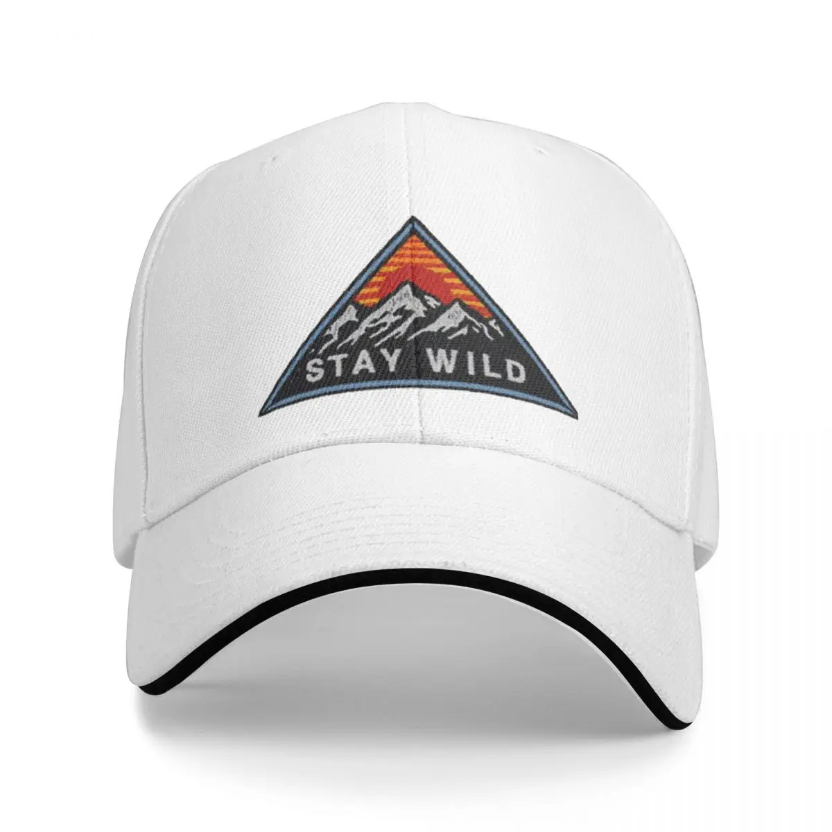 Stay Wild Moutain Hiking Baseball Cap For Mens Outdoor Coquette Beach Dad Hats 2024 New Hip Hop Trucker Cap